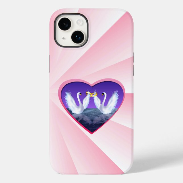 Coques Case-Mate iPhone Le Mariage de Swan (Verso)