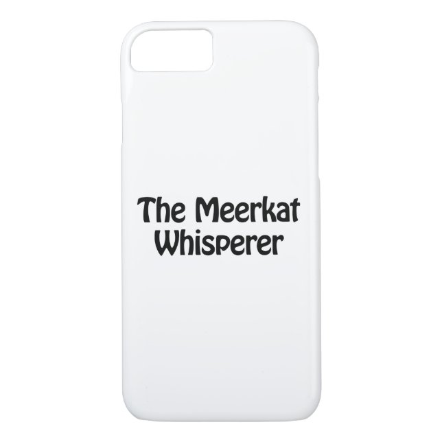Coques Case-Mate iPhone le meerkat whisperer (Dos)