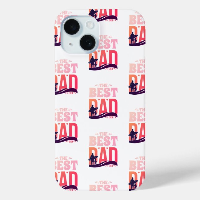 Coques Case-Mate iPhone Le Meilleur Papa du Monde (Verso)