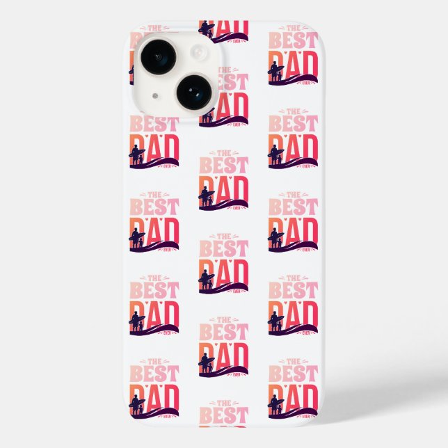 Coques Case-Mate iPhone Le Meilleur Papa du Monde (Verso)