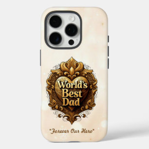 Coque iPhone 16 Pro "Le meilleur père du monde"