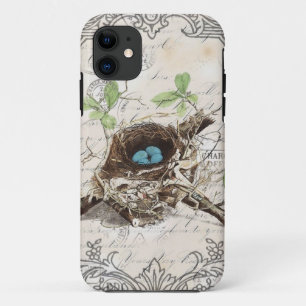 Coque Case-Mate iPhone le merle botanique français d'éphémères eggs l