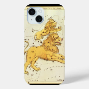 Coque Pour iPhone 15 Le miroir de Leo le lion Vintage Constellation Ura