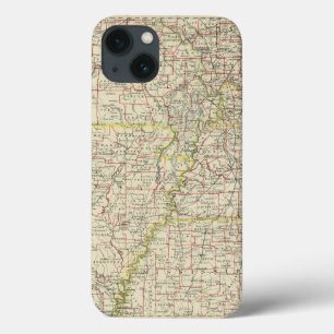 Etui iPhone 13 Le Missouri, Arkansas, Kentucky, Tennessee