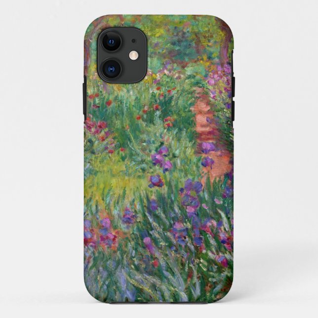 Coques Case-Mate iPhone le monet fleurit le cru le-iris-jardin-à-giverny (Dos)