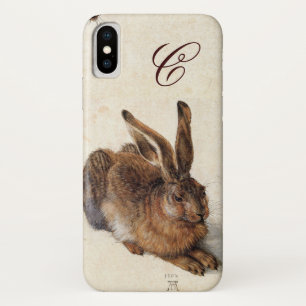 Coque Case-Mate Pour iPhone Le monogramme de LAPIN (jeune lièvre)