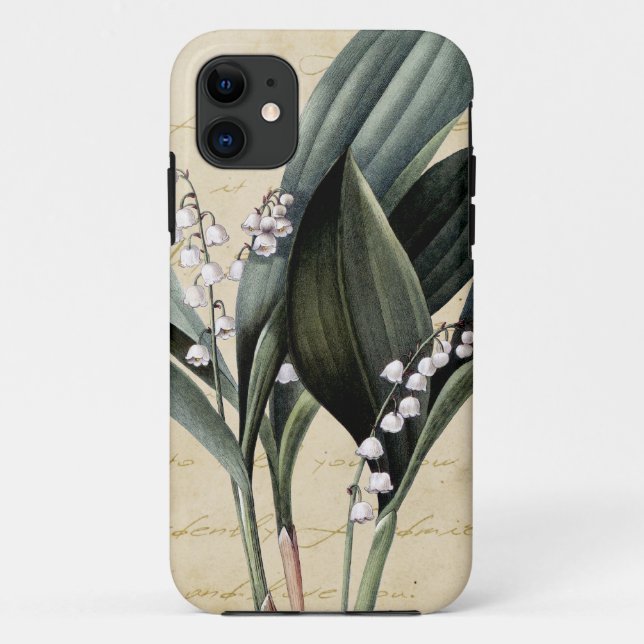 Coques Case-Mate iPhone Le muguet sur le texte de fierté et de préjudice (Dos)