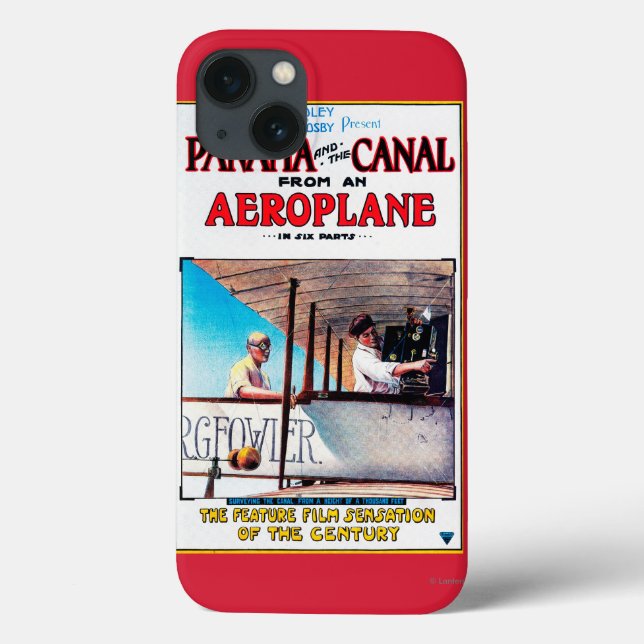 Coques Case-Mate iPhone Le Panama et le cinéma de l'avion Canal Promo Post (Verso)
