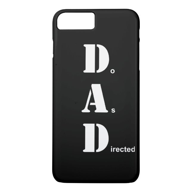 Coques Case-Mate iPhone Le PAPA, font comme dirigé (Dos)