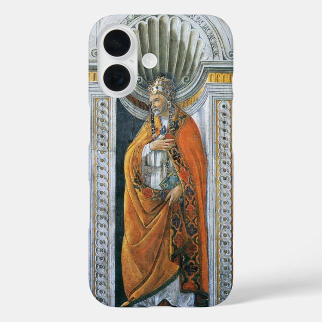 Coques Case-Mate iPhone Le Pape Saint-Sixte II par Sandro Botticelli (Verso)