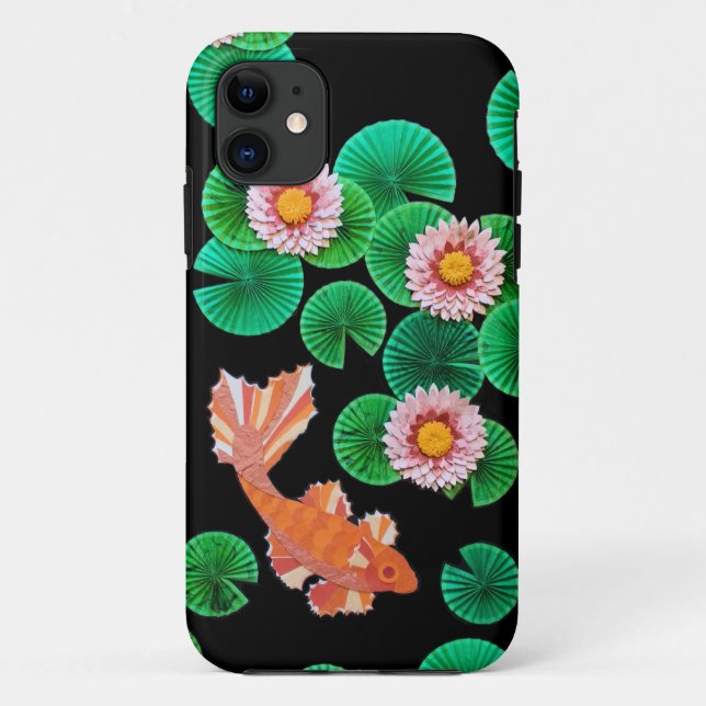 Coques Case-Mate iPhone Le papier Koi Pond (Dos)
