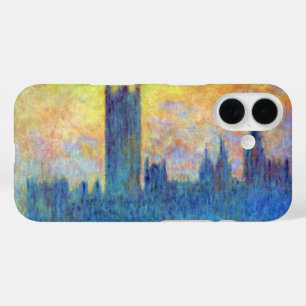 Coque Pour iPhone 16 Le Parlement de Londres en hiver de Claude Monet