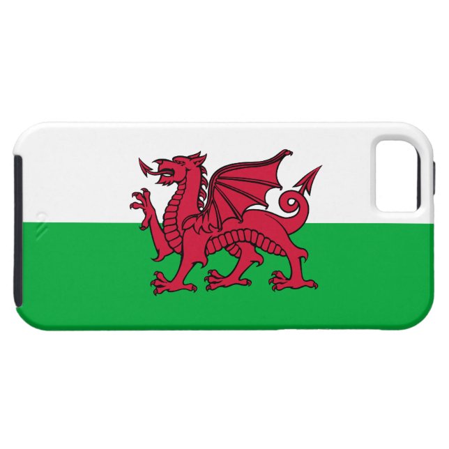 Coques Case-Mate iPhone Le Pays de Galles - le dragon de drapeau de (Dos Horizontal)