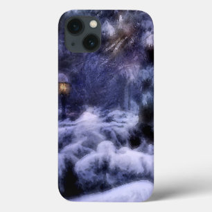 iPhone 13 Coque Le pays des merveilles d'hiver de forêt de Milou