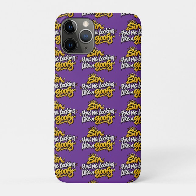 Coques Case-Mate iPhone Le péché me faisait ressembler à un nigaud  (Dos)