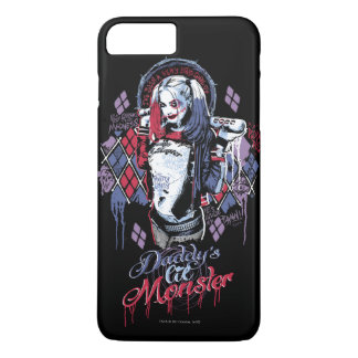 Coque iPhone 8 Plus/7 Plus Le peloton de suicide | Harley Quinn a encré le