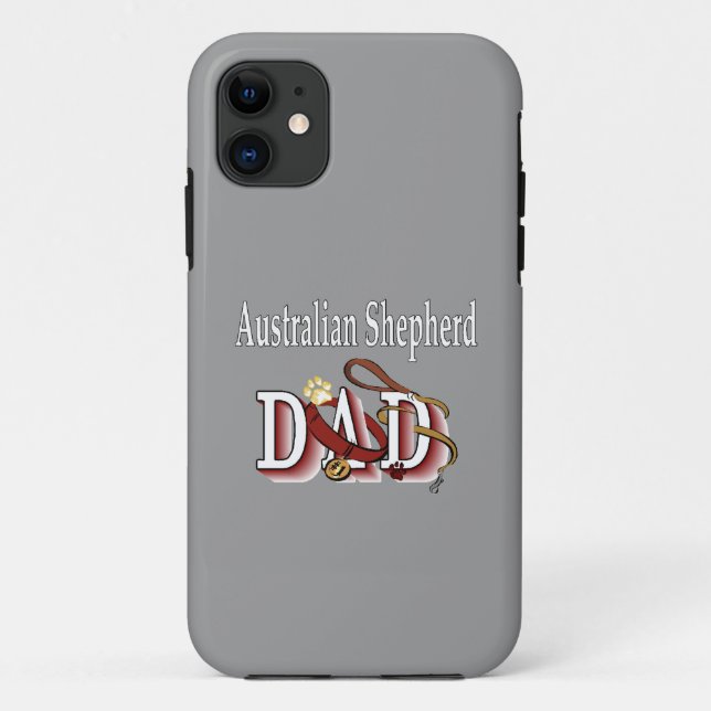 Coques Case-Mate iPhone Le père berger australien (Dos)