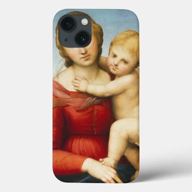 Coques Case-Mate iPhone Le petit Cowper Madonna, c.1505 (huile sur le (Verso)