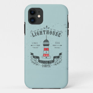 Case-Mate iPhone Case Le phare me guident l'affiche à la maison