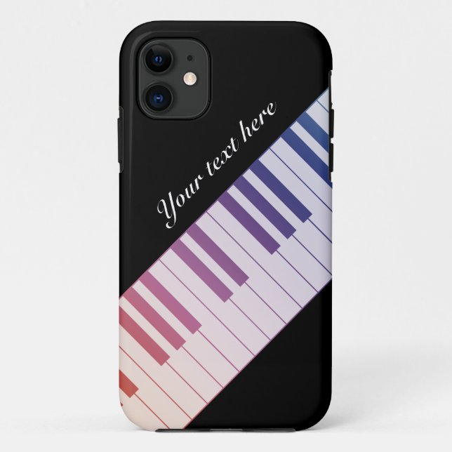 Coques Case-Mate iPhone Le piano d'arc-en-ciel verrouille l'iPhone 5 (Dos)