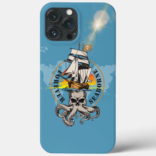 Coques Case-Mate iPhone Le Pirate de Seaborne |  (Verso)