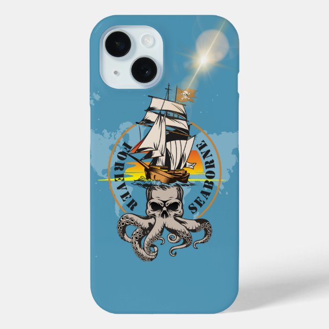 Coques Case-Mate iPhone Le Pirate de Seaborne |  (Verso)