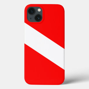 iPhone 13 Coque Le plongeur diminuent vers le bas