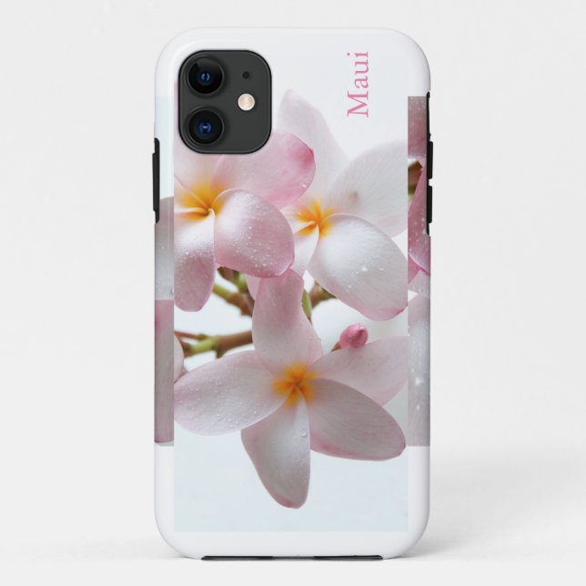 Coques Case-Mate iPhone Le Plumeria fleurit Maui Hawaï (Dos)