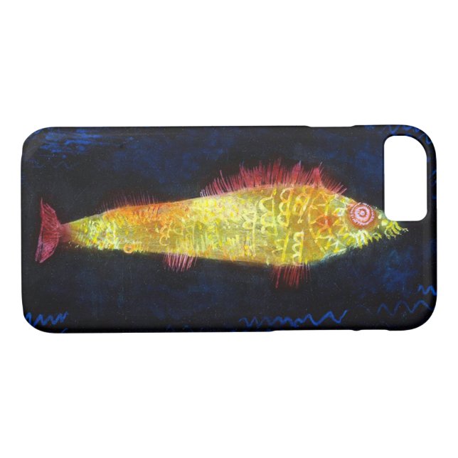 Coques Case-Mate iPhone Le poisson rouge, Paul Klee (Dos (Horizontal))