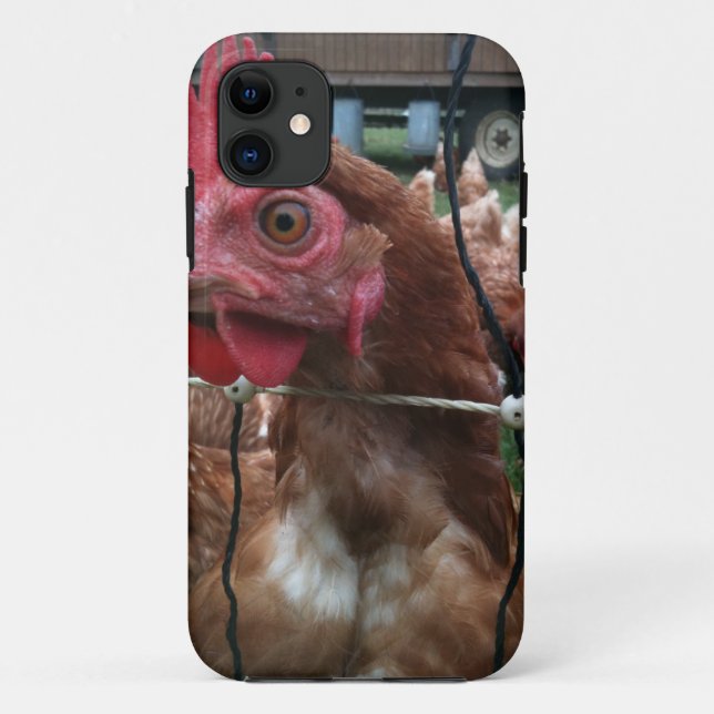 Coques Case-Mate iPhone Le poulet vous observe (Dos)