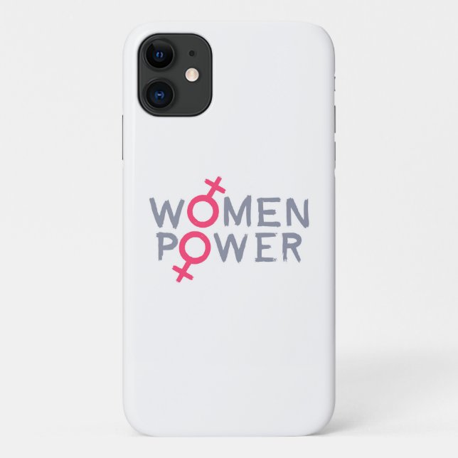 Coques Case-Mate iPhone Le pouvoir des femmes (Dos)