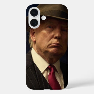 Coque Pour iPhone 16 Le président américain Donald Trump parrain