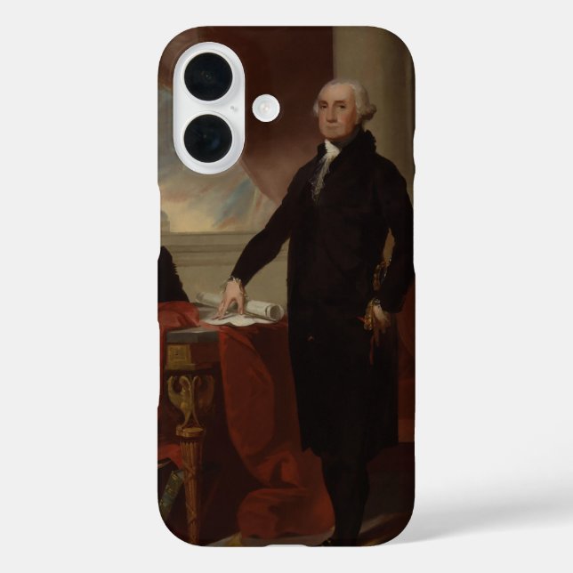 Coques Case-Mate iPhone Le président américain George Washington Lansdowne (Verso)