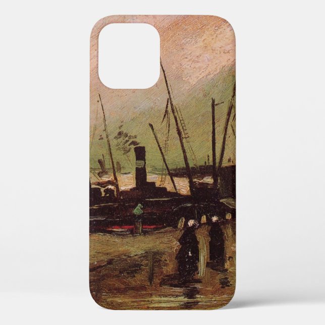 Coques Case-Mate iPhone Le Quai De Ruijter à Amsterdam par Vincent van Gog (Verso)