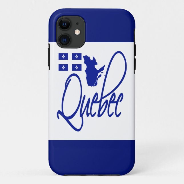 Coques Case-Mate iPhone Le Québec, Canada (Dos)