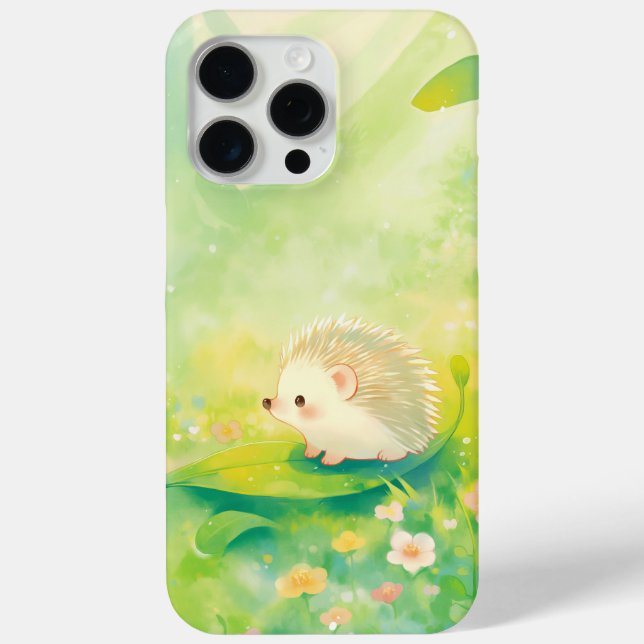 Coques Case-Mate iPhone Le refuge du hérisson dans un jardin de rêve (Verso)