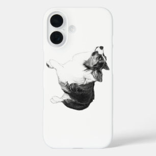 Coque Pour iPhone 16 Le regard de chien en automne