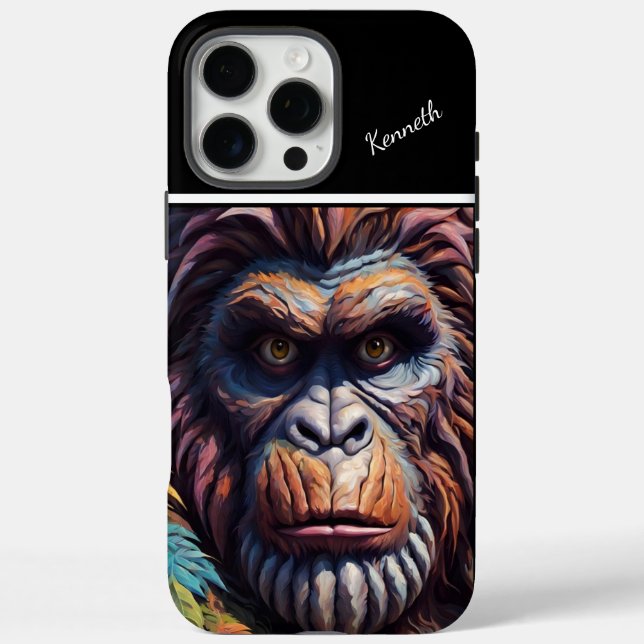 Coques Case-Mate iPhone Le regard d'un primate (Verso)