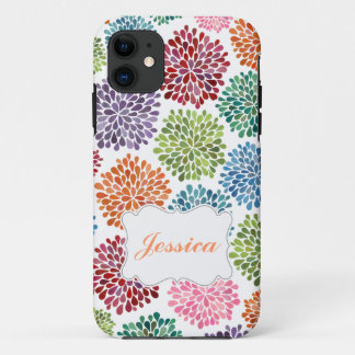 Coques Pour iPhone Le ressort lumineux fleurit l'identification