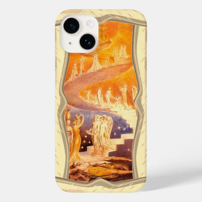 Coques Case-Mate iPhone Le rêve de Jacob par William Blake (Verso)