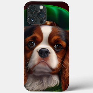 Case-Mate iPhone Case Le roi Cavalier Charles Spaniel à la Saint Patrick
