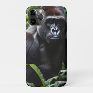 Case-Mate iPhone Case Le roi du gorille de minuit : Monarque de la forêt