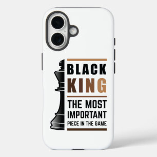 Coque Pour iPhone 16 Le Roi Noir La Pièce La Plus Importante Dans Le Je
