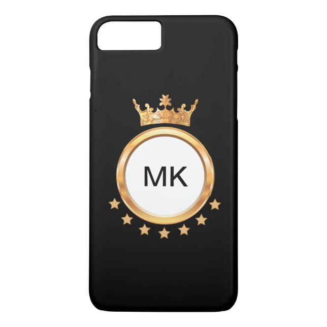 Coques Case-Mate iPhone Le Roi Of Bling Monogram (Dos)