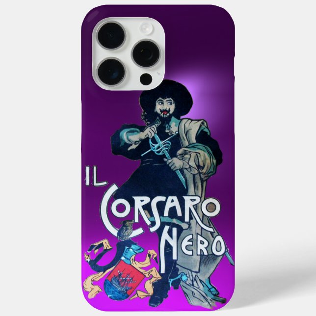 Coques Case-Mate iPhone LE ROSE NOIR pourpre (Verso)