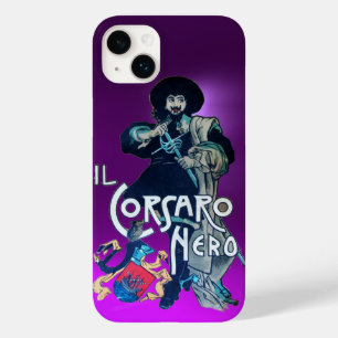 Coque Pour iPhone 14 Plus LE ROSE NOIR pourpre