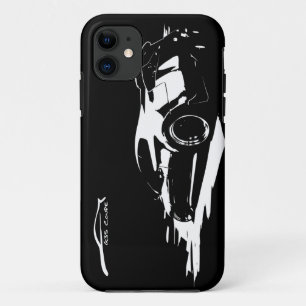 Etui iPhone Case-Mate Le roulement du coupé G35 a tiré avec le logo