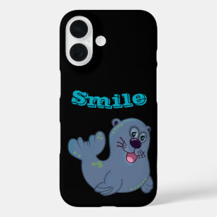Coque Pour iPhone 16 Le Sceau De Tissu Chez Zazzle Mascot Caractère Log