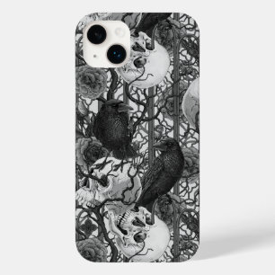Coque Case-Mate iPhone Le secret de Raven. Illustration gothique sombre e