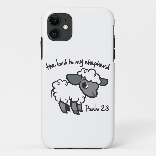 Coques Case-Mate iPhone Le seigneur est mon berger (Dos)